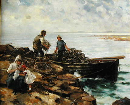 Loading Lobster Pots — David Fulton