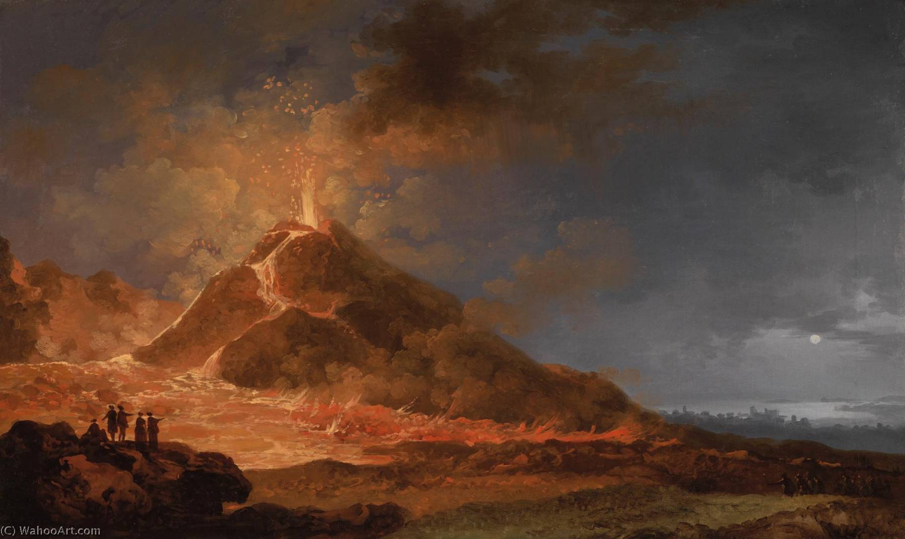 Eruption Of Vesuvio 1771 — Pierre Jacques Volaire