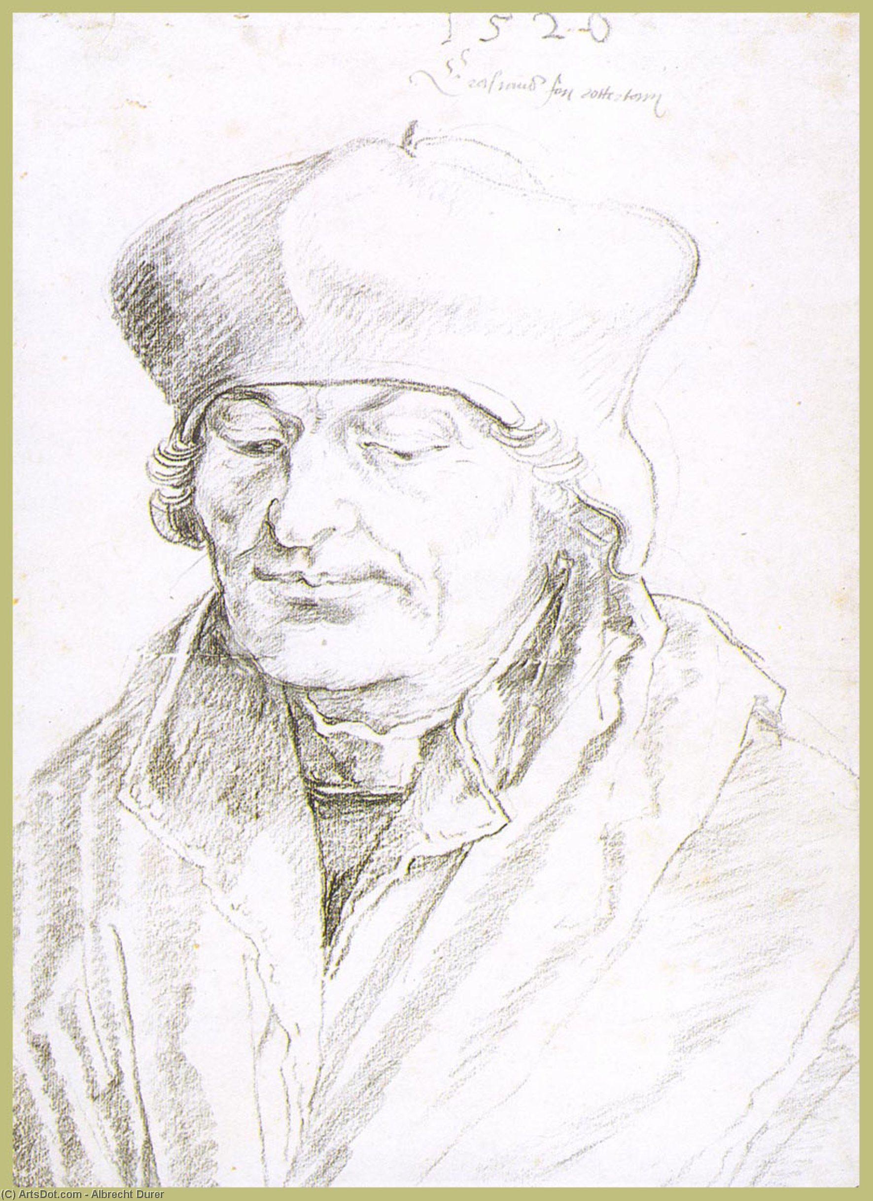 Erasmo De Rotterdam — Albrecht Dürer