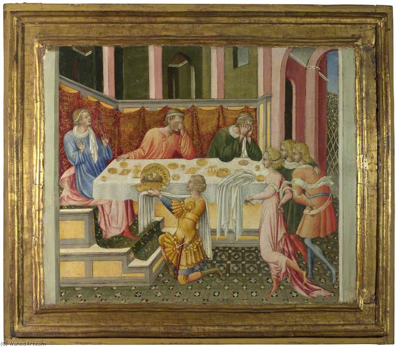 The Head Of John The Baptist Brought To Herod — Giovanni Di Paolo Di Grazia