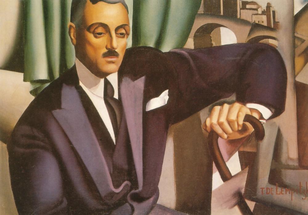 Portrait Of Prince Eristoff — Tamara De Lempicka
