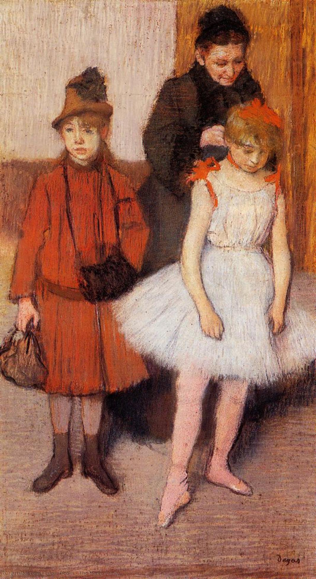 The Mante Family — Edgar Degas