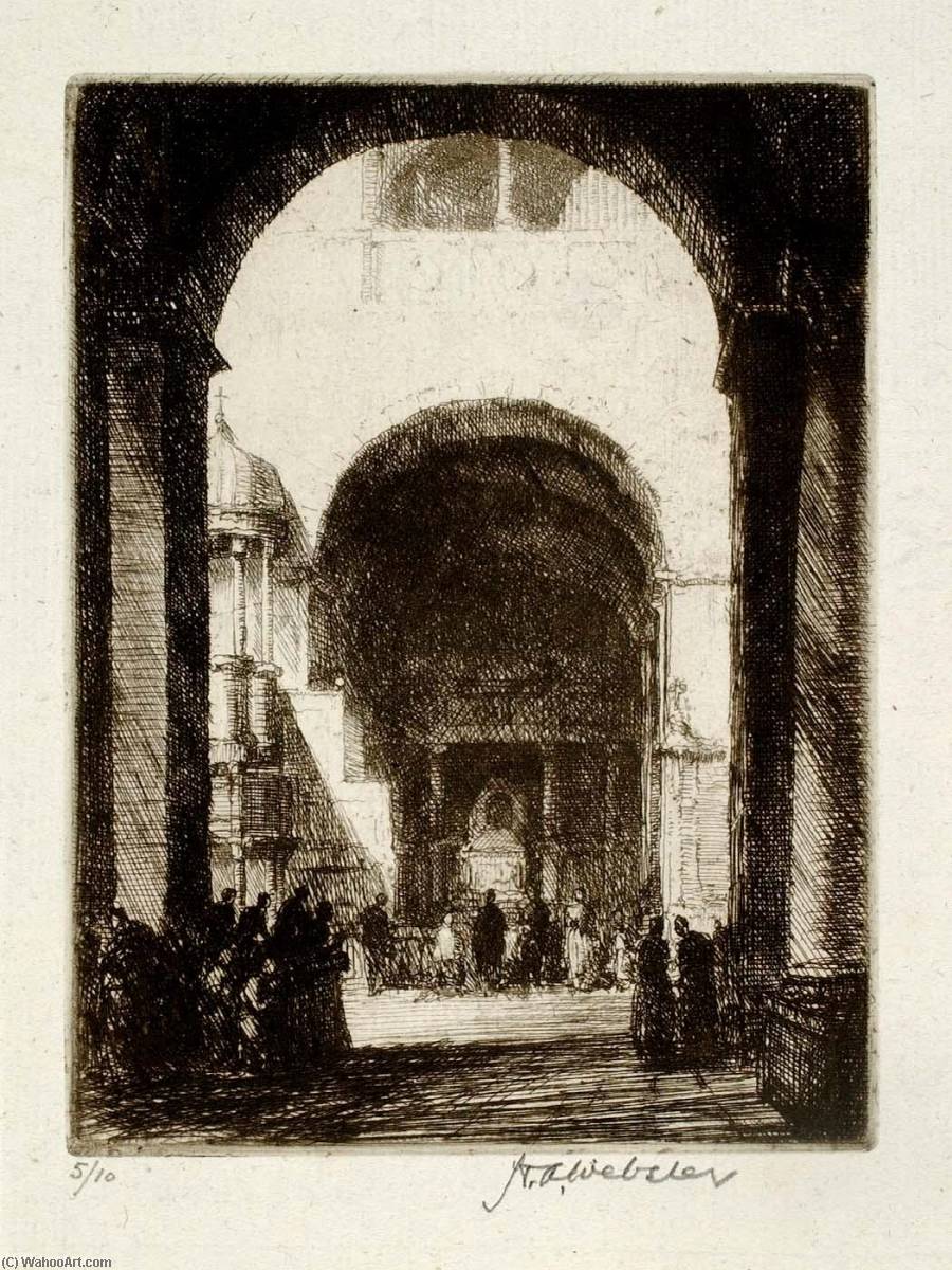 Interior Of San Marco, Venice — Herman Armour Webster