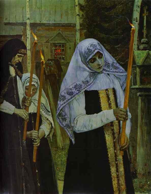 Taking The Vei — Mikhail Nesterov