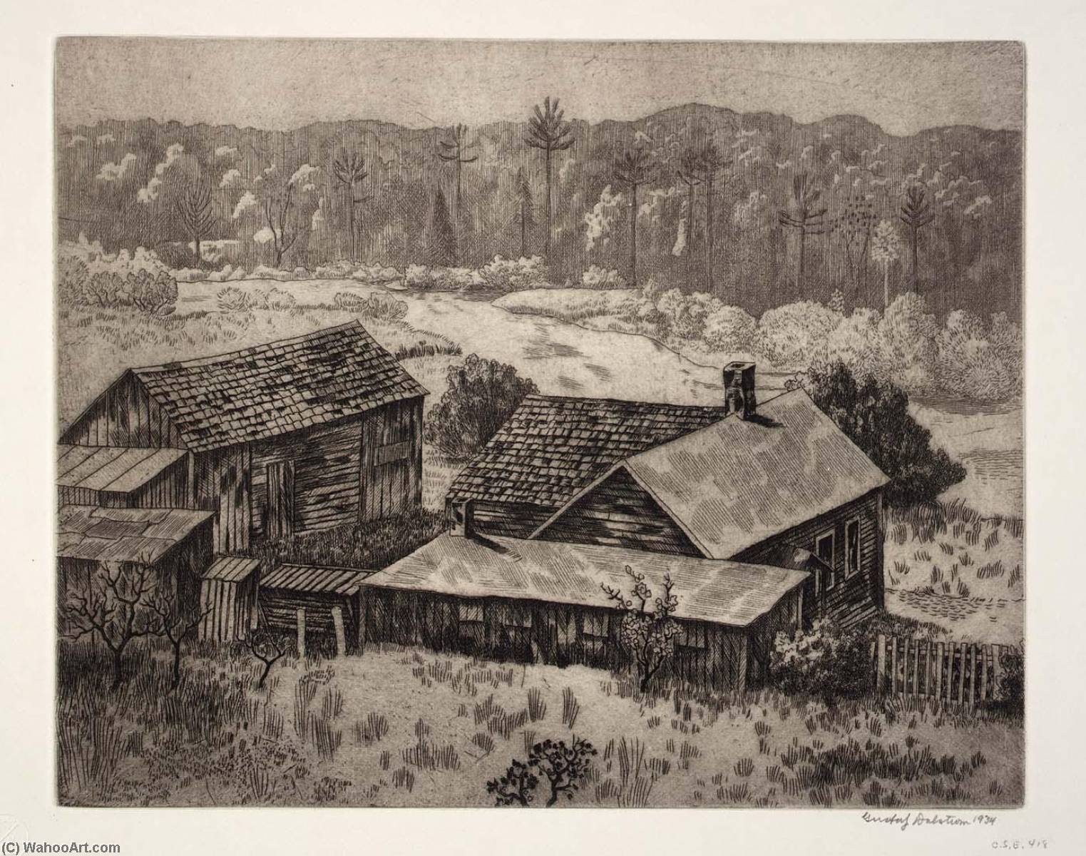 Abandoned Farm — Gustaf Oscar Dalström