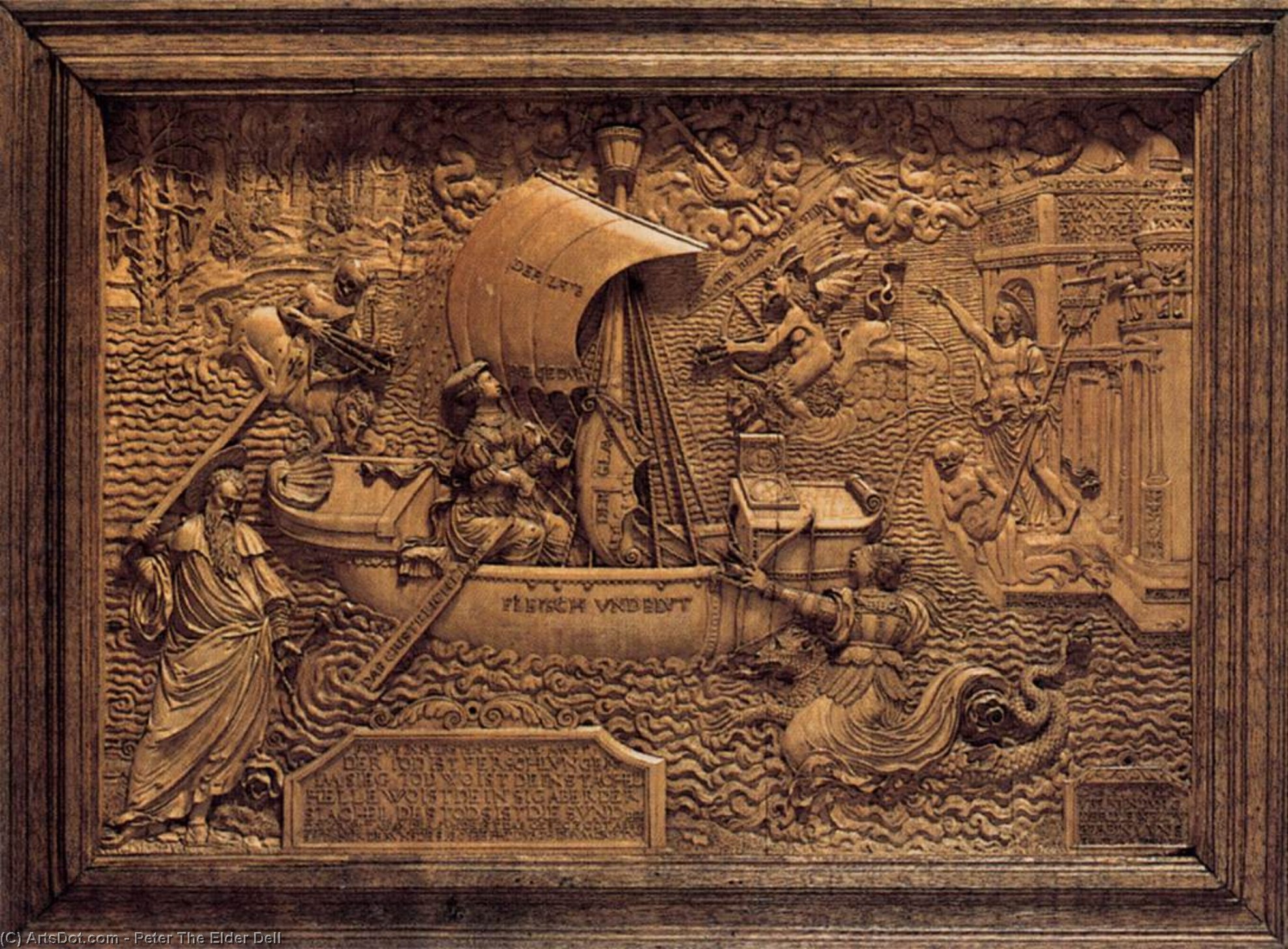Allegory Of Faith — Peter The Elder Dell