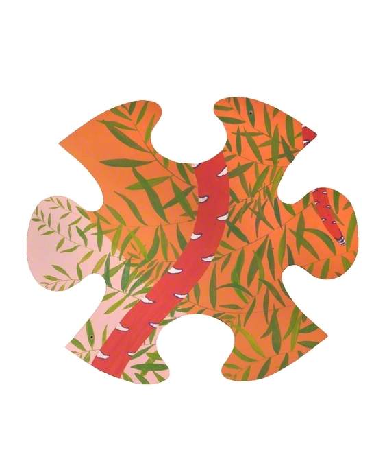 Jungle Jigsaw Snake Tail (6 Of 14) — Sally Court