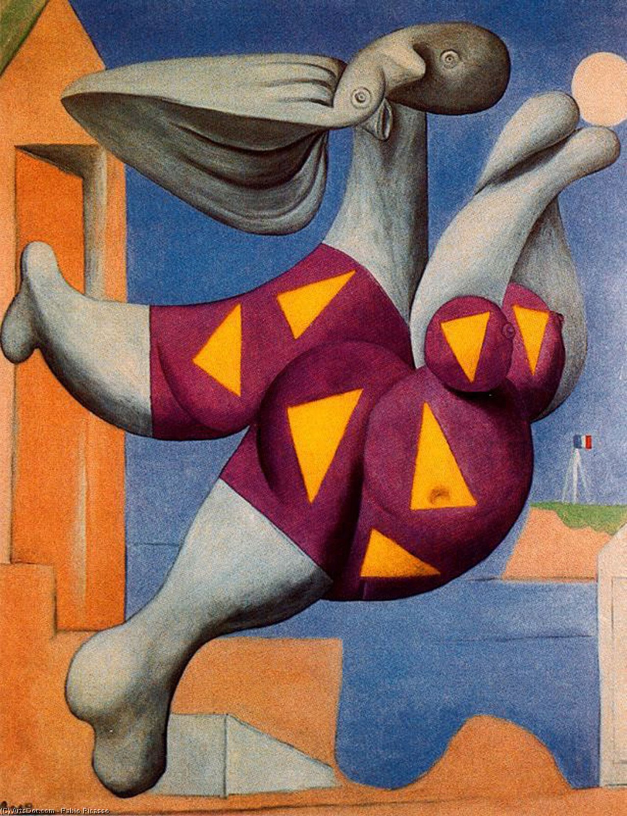El Baño Con Pelota De Playa — Pablo Picasso