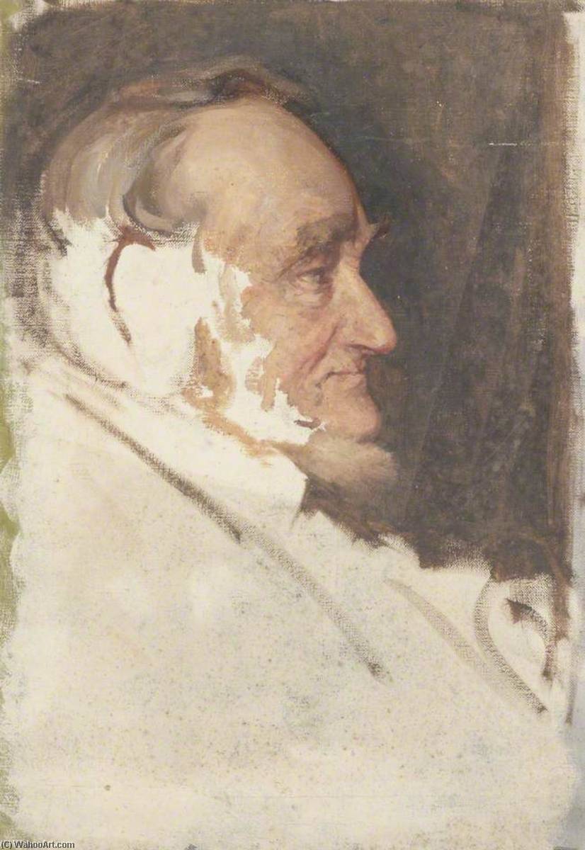 Portrait Of An Old Man (probably C. Douglas Mckenzie) — Beryl Fowler