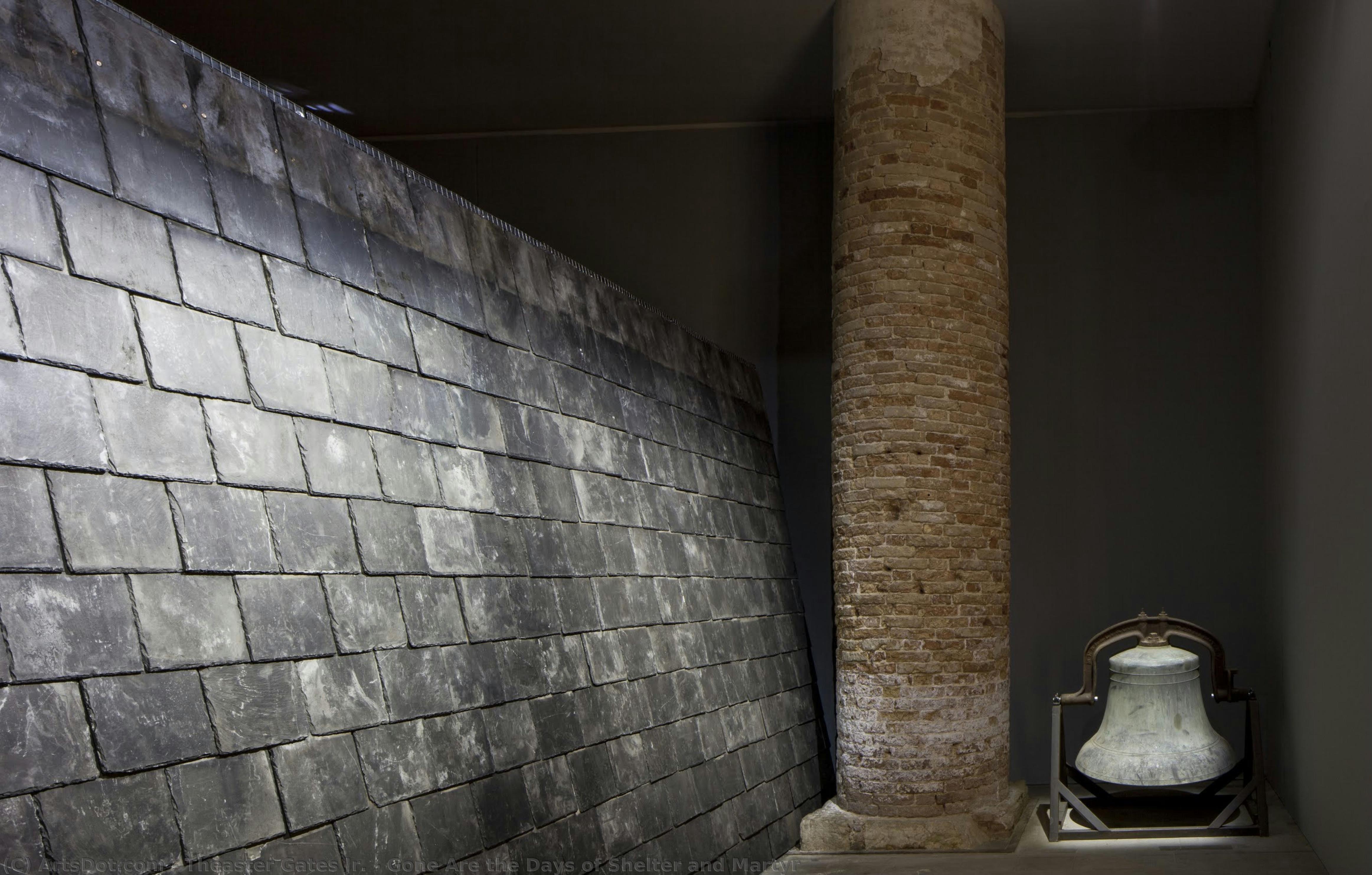 Gone Are The Days Of Shelter And Martyr — Theaster Gates Jr.