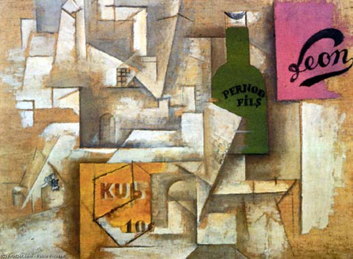 Landscape With Posters — Пабло Пикасо