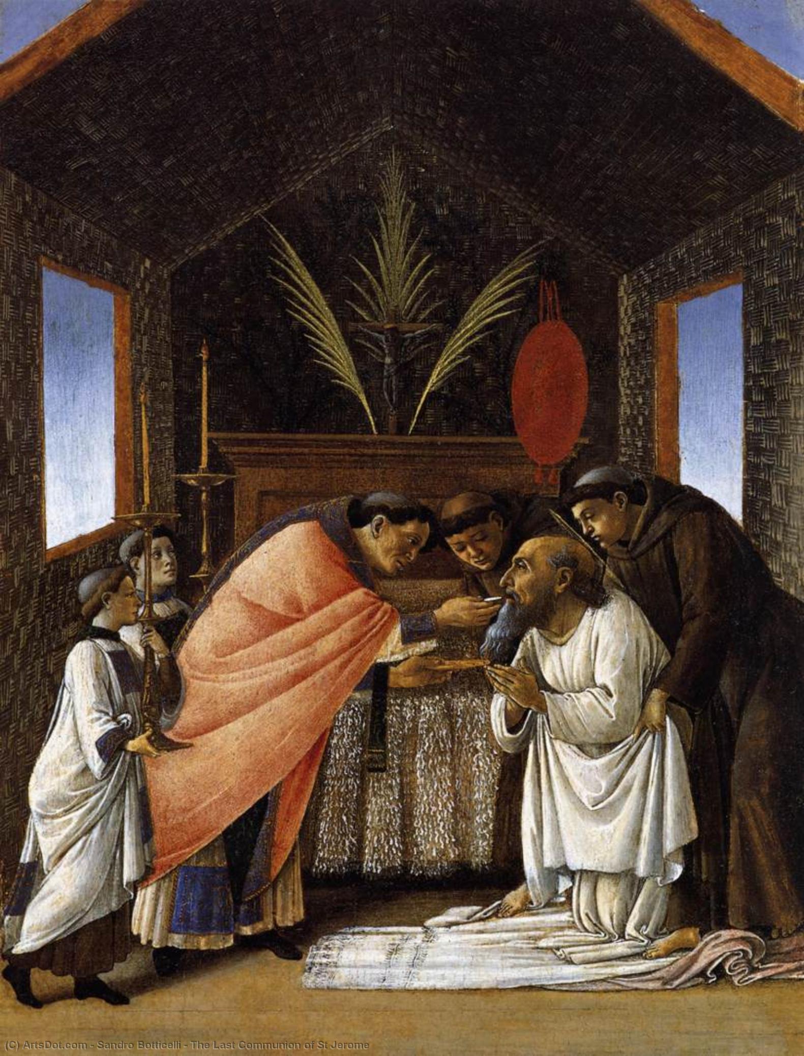 The Last Communion Of St Jerome — Sandro Botticelli