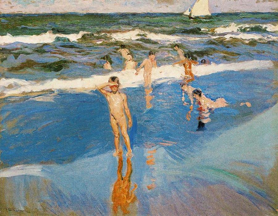Boys In The Sea — Joaquín Sorolla Y Bastida