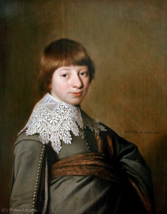 Portrait De Jeune Garçon — Johannes Cornelisz Verspronck