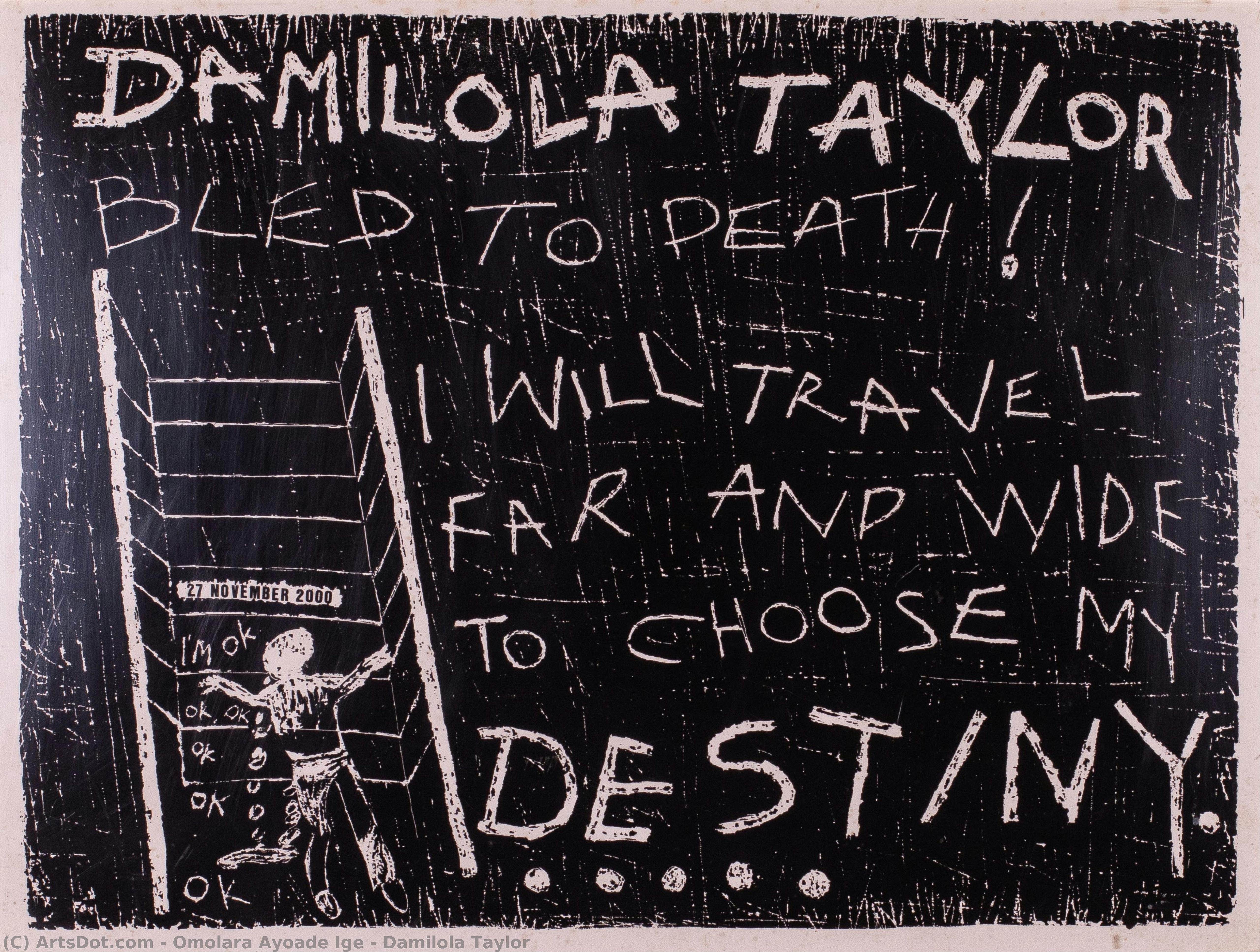 Damilola Taylor — Omolara Ayoade Ige