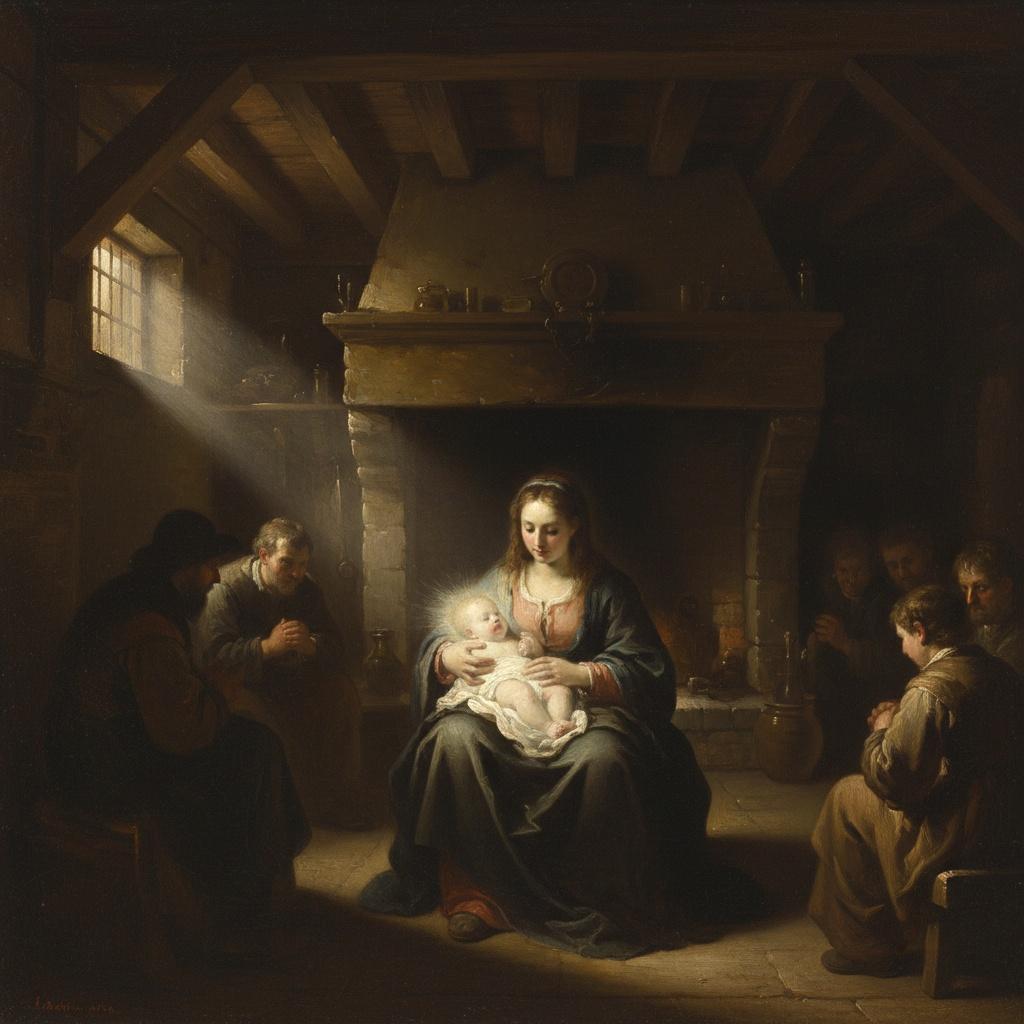 The Luminescent Grace: A Study In Sacred Shadows — Marc Duvallier