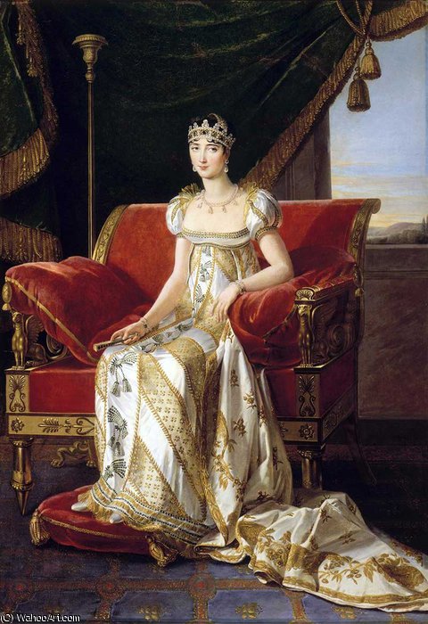 Pauline Bonaparte - Princess Borgehese — Marie Guillemine Benoist (marie Guillemine De Laville Leroux)