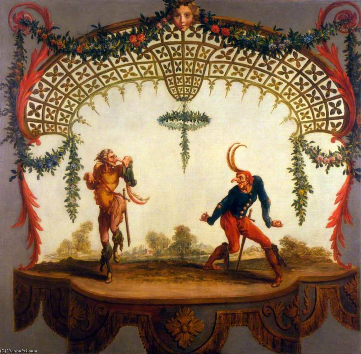 Capitano Bonbardon And Capitano Grillo — Andien De Clermont