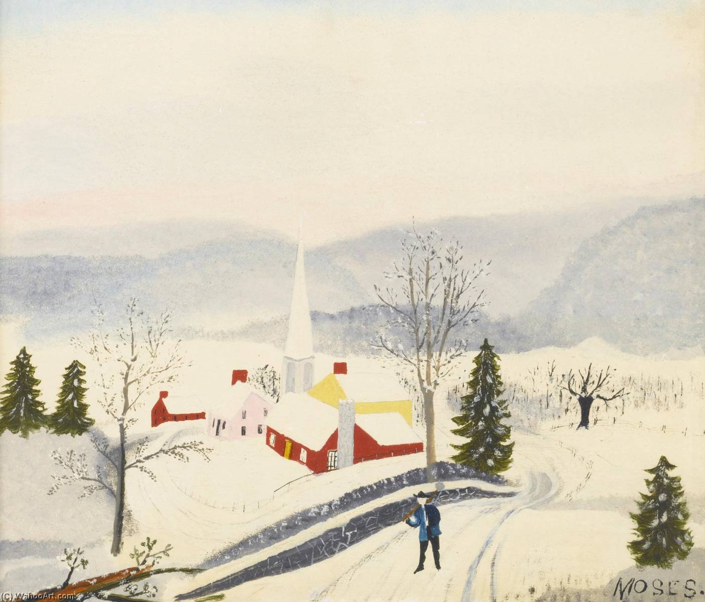 It's Winter In The Valley — Anna Mary Robertson