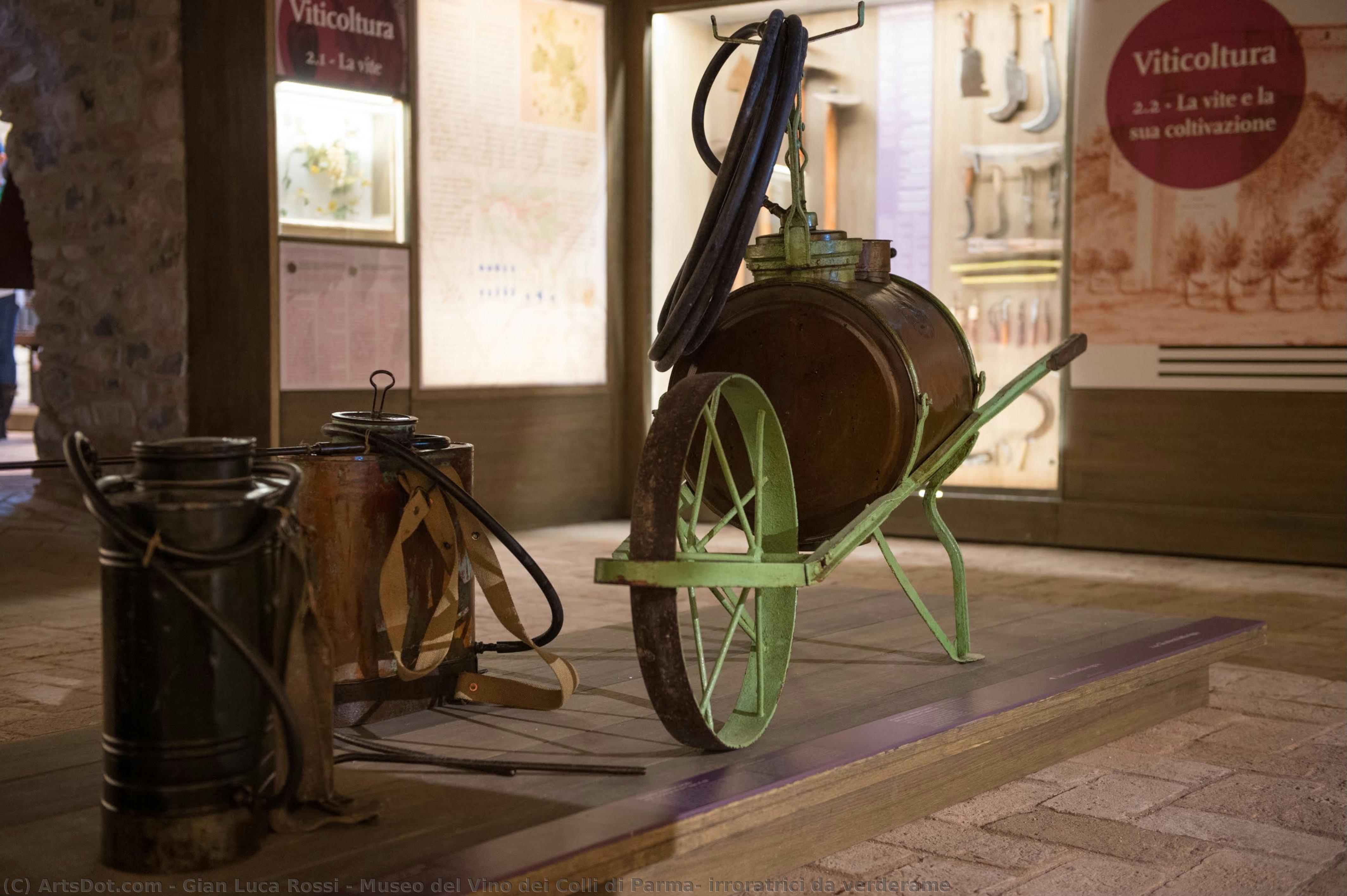 Museo Del Vino Dei Colli Di Parma: Irroratrici Da Verderame — Đan Luka Rosi