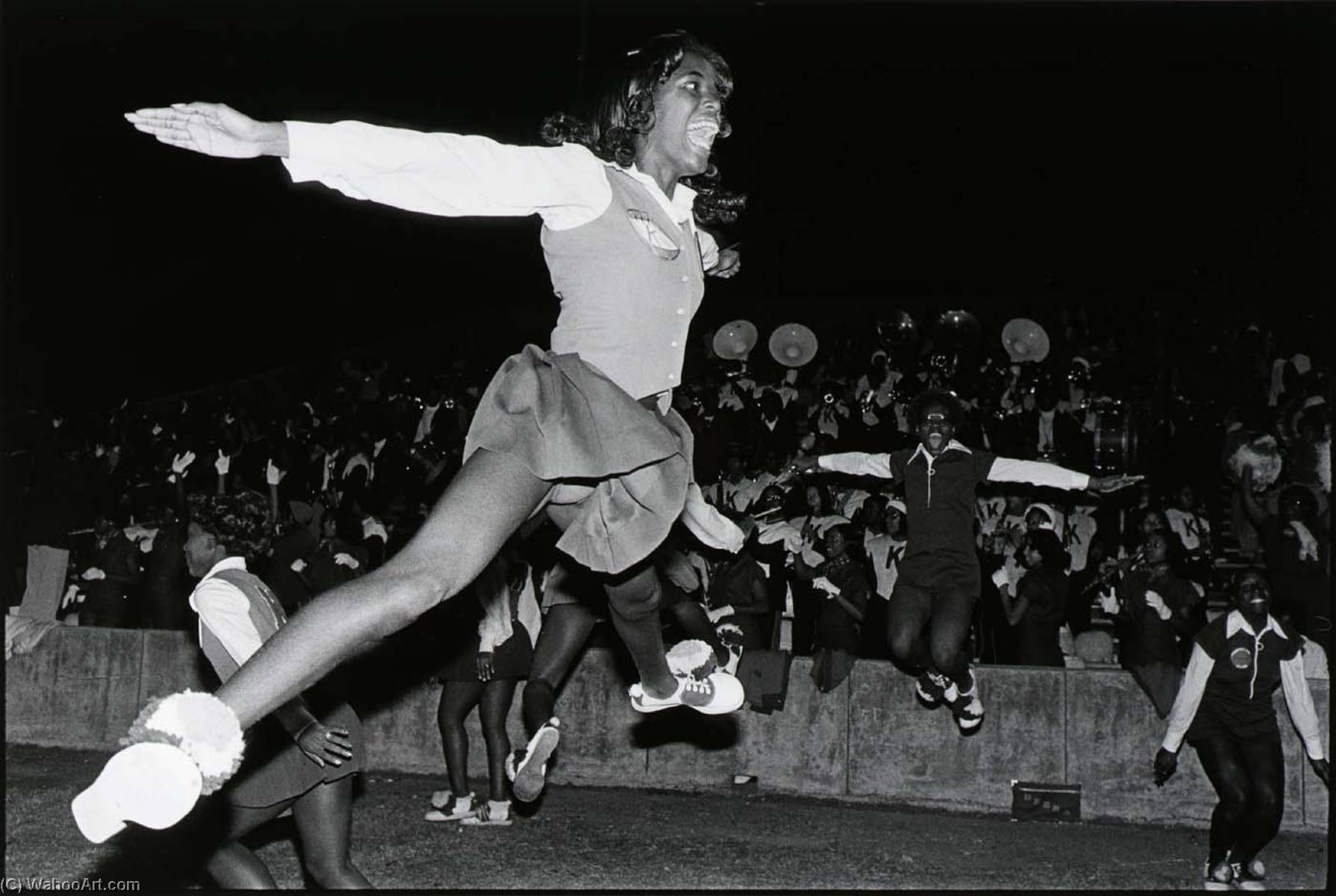 Kashmere High School Cheerleader — Geoff Winningham