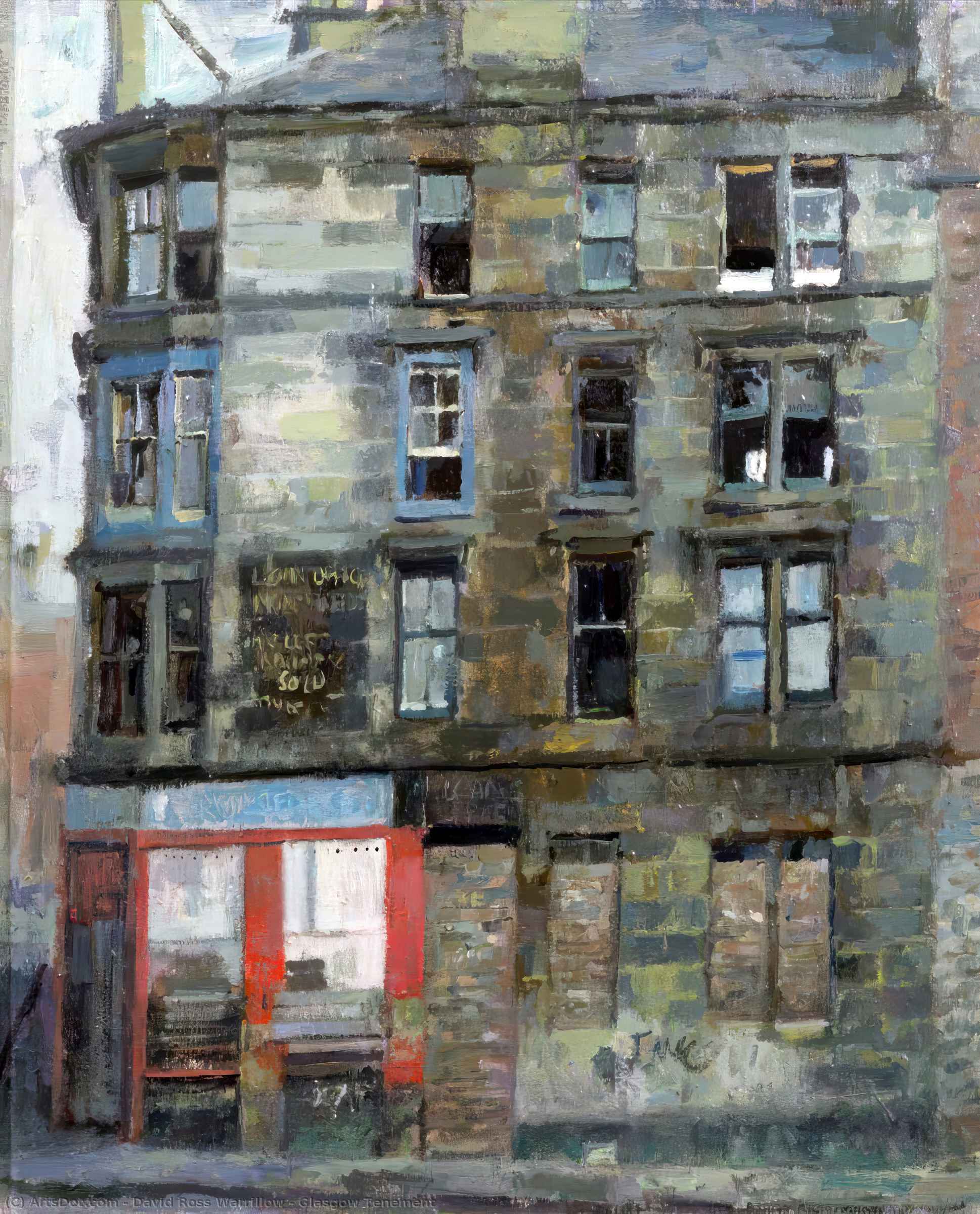 Glasgow Tenement — David Ross Warrillow