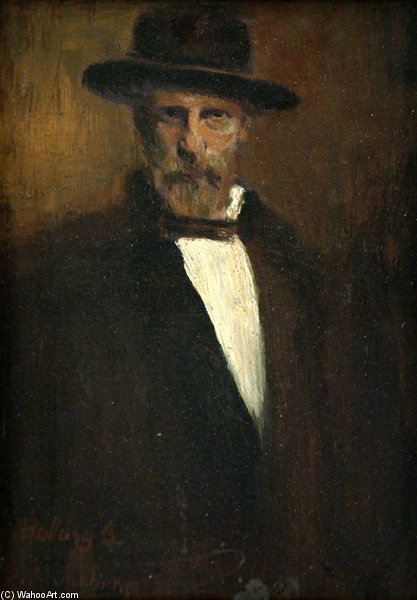 Man In A Hat — Simon Hollósy