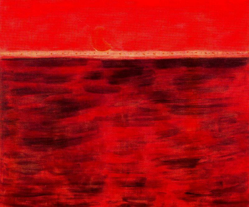Tangerine Moon And Wine Dark Sea — Milton Avery