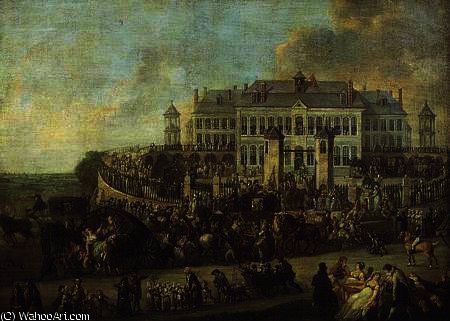 The Fete At Broquelet — François Louis Joseph Watteau (watteau De Lille)