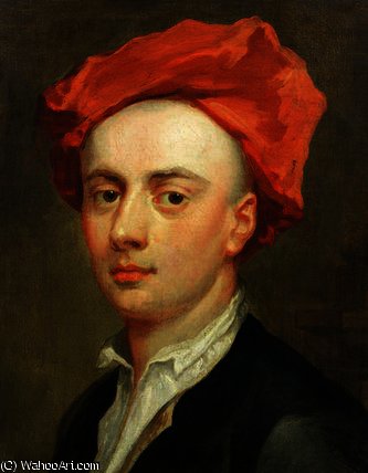 Portrait Of John Gay , Author Of The Beggar's Opera — Jonathan Richardson The Elder