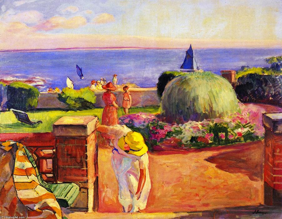 The Terrace At Prefailles — Henri Lebasque