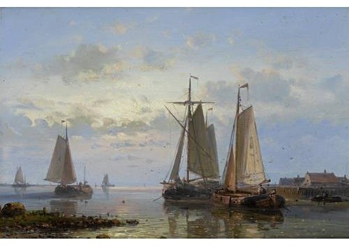 Evening On The Estuary — Абрам Хулк Сёниор