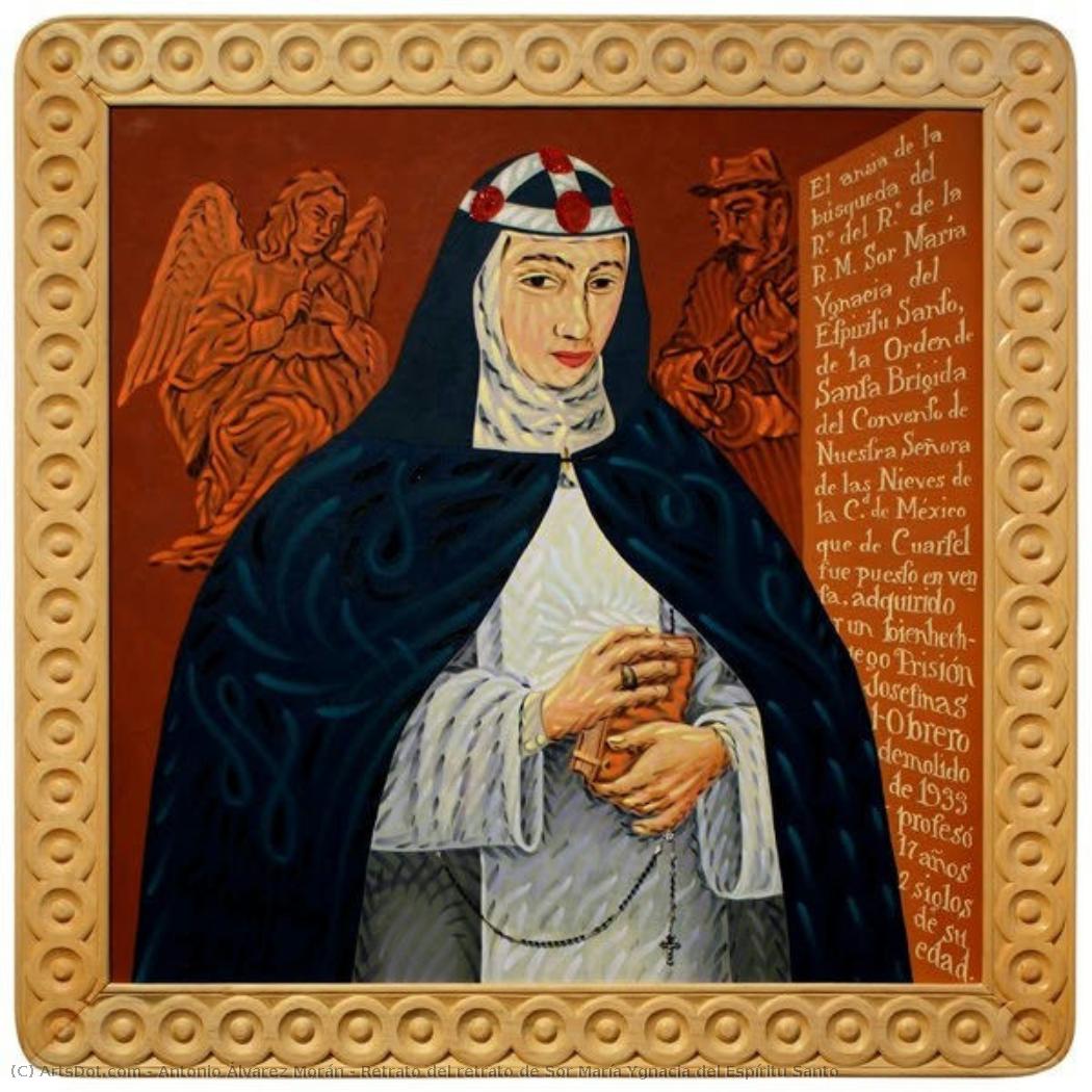 Retrato Del Retrato De Sor María Ygnacia Del Espíritu Santo — Antonio Álvarez Morán