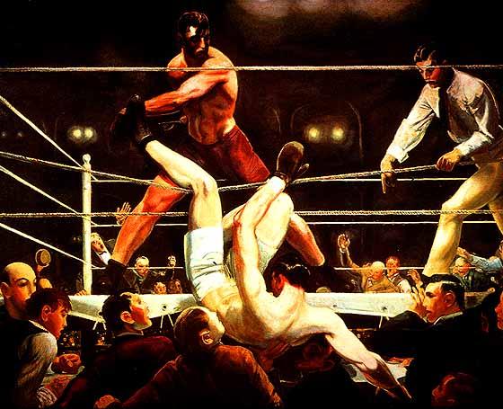 Dempsey And Firpo — George Wesley Bellows