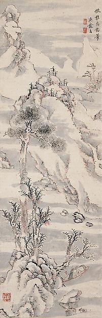 Wintery Landscape After Guo Zhongshu — Ike Taiga