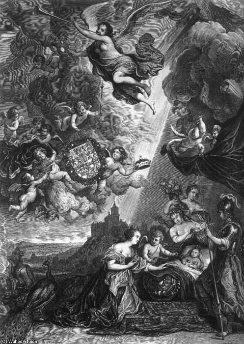 Allegory Of The Birth Of Prince Wilheim Heinrich Von Brandenburg — Cornelis Van Dalen