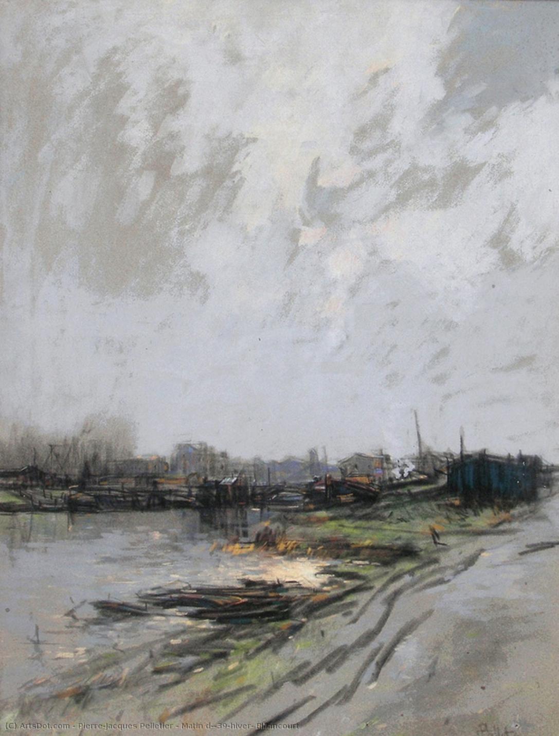 Matin D'hiver, Billancourt — Pierre Jacques Pelletier