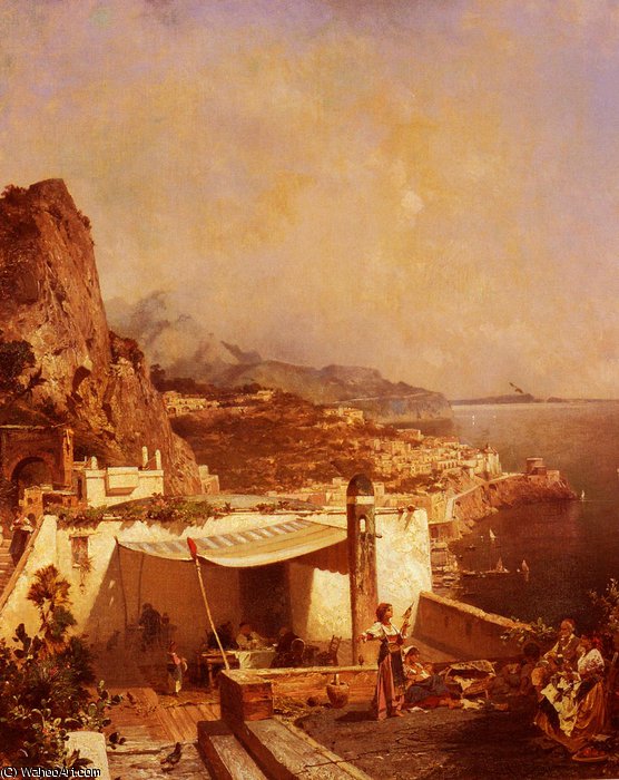 Amalfi-golfe De Salerne — Franz Richard Unterberger