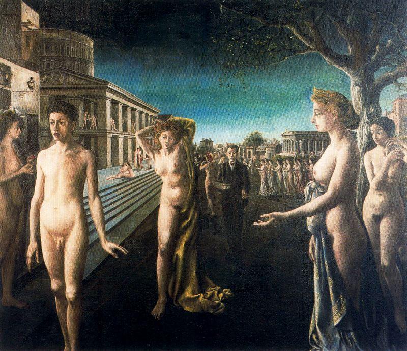 Sunrise In The City — Paul Delvaux