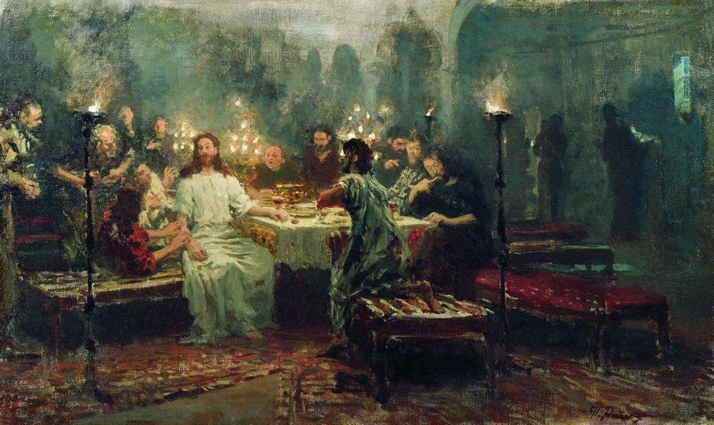 Last Supper — Ilja Jewgenjewitsch Repin