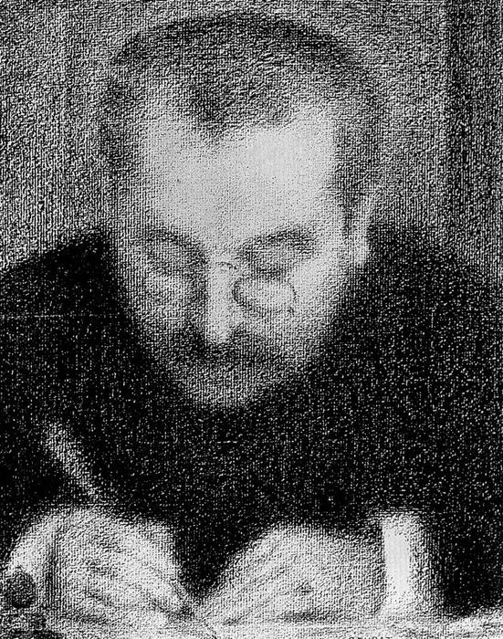 Portrait Of Paul Alexis — Georges Seurat