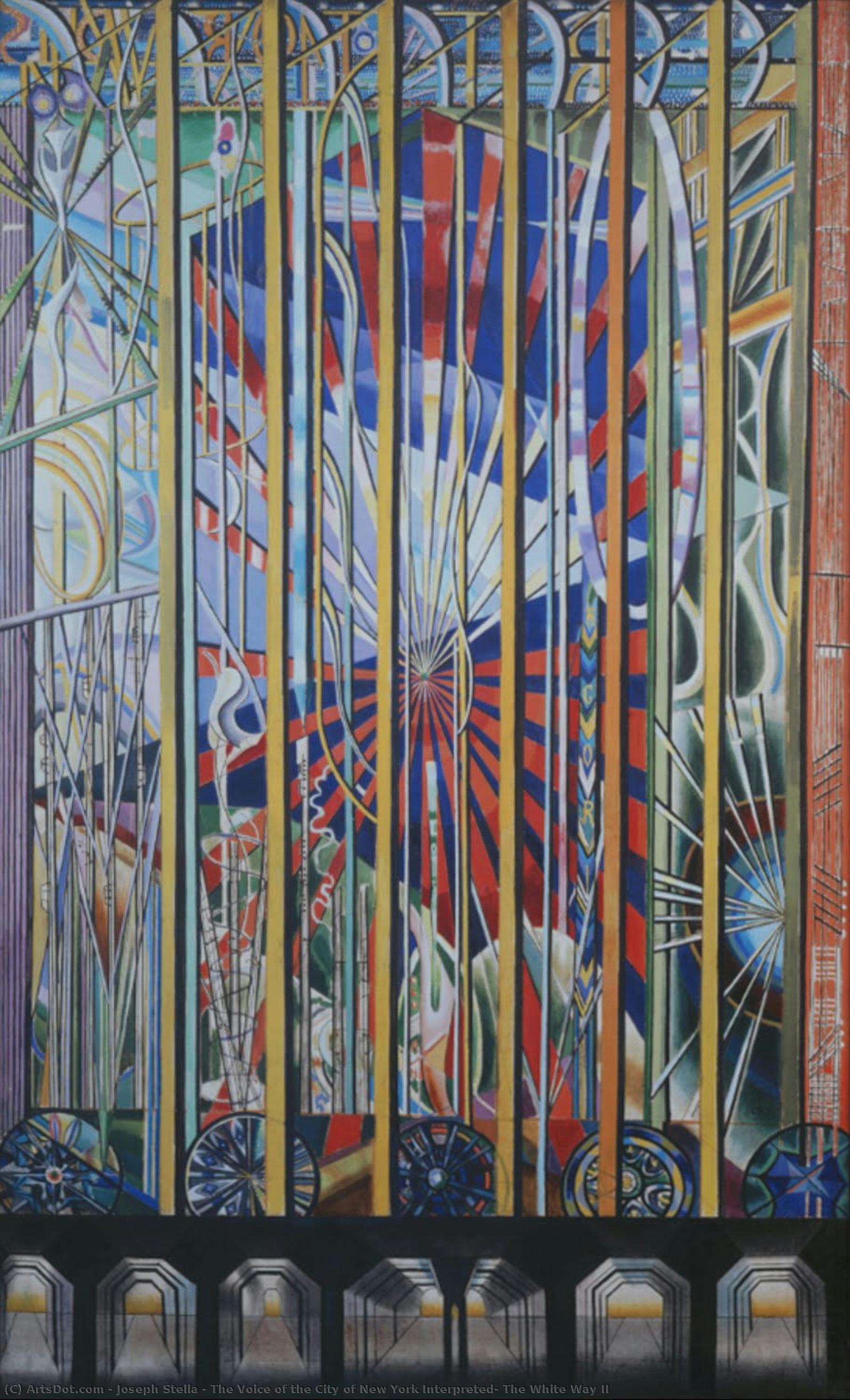 The Voice Of The City Of New York Interpreted: The White Way Ii — Џозеф Стела