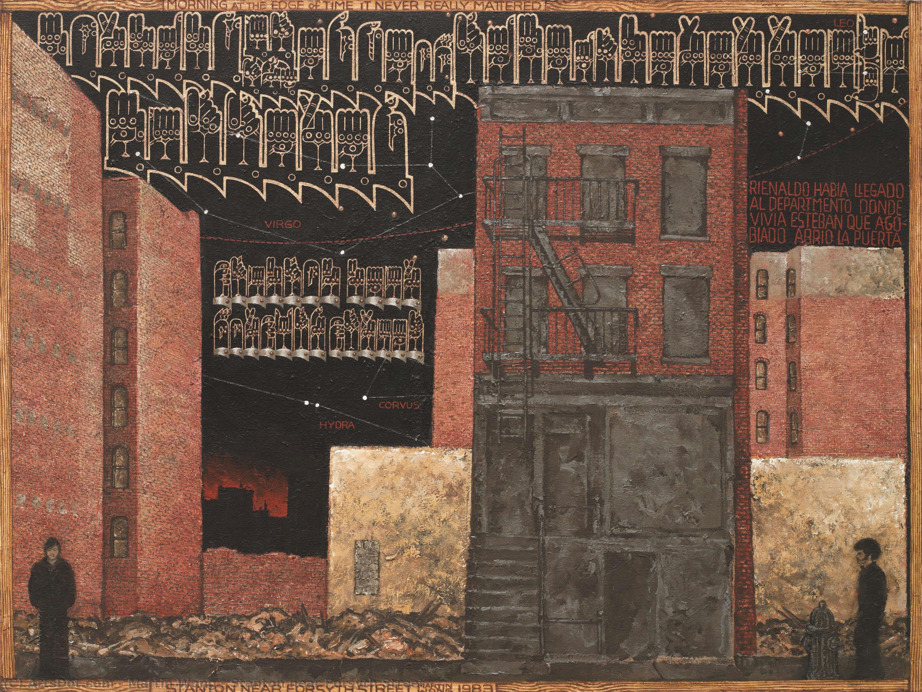 Stanton Near Forsyth Street — Martin Wong
