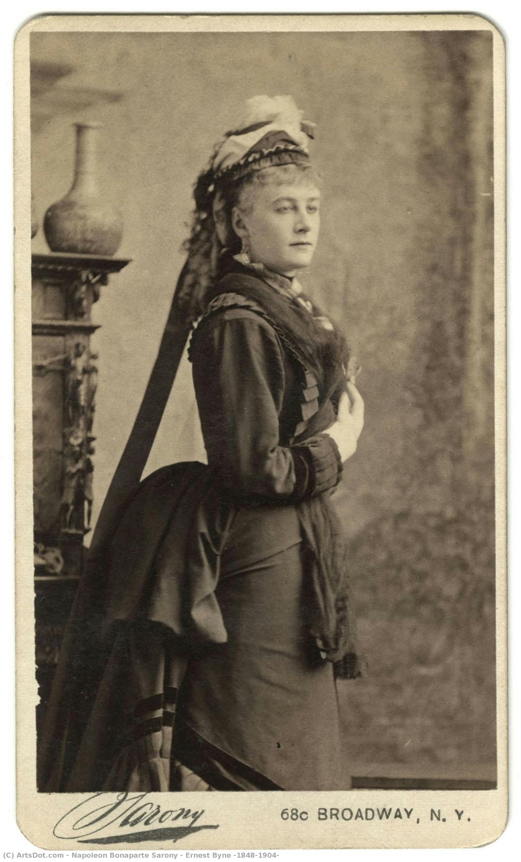 Ernest Byne (1848-1904) — Napoleon Bonaparte Sarony