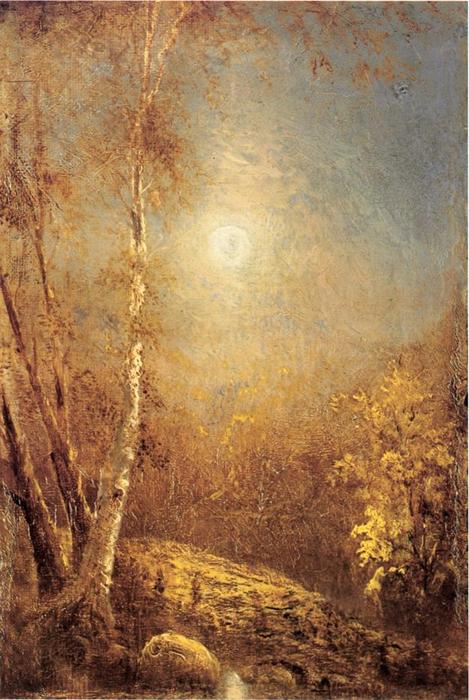 Morning Sun In Autumn — Louis Remy Mignot