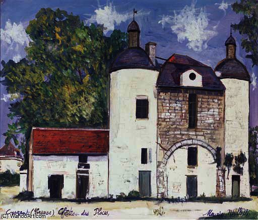 Castle Of Places To Crozant — Maurice Utrillo