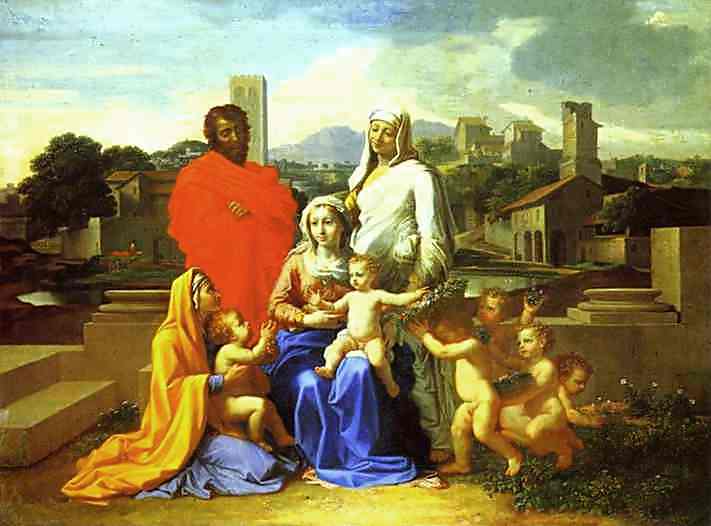 The Holy Family — Nicolas Poussin