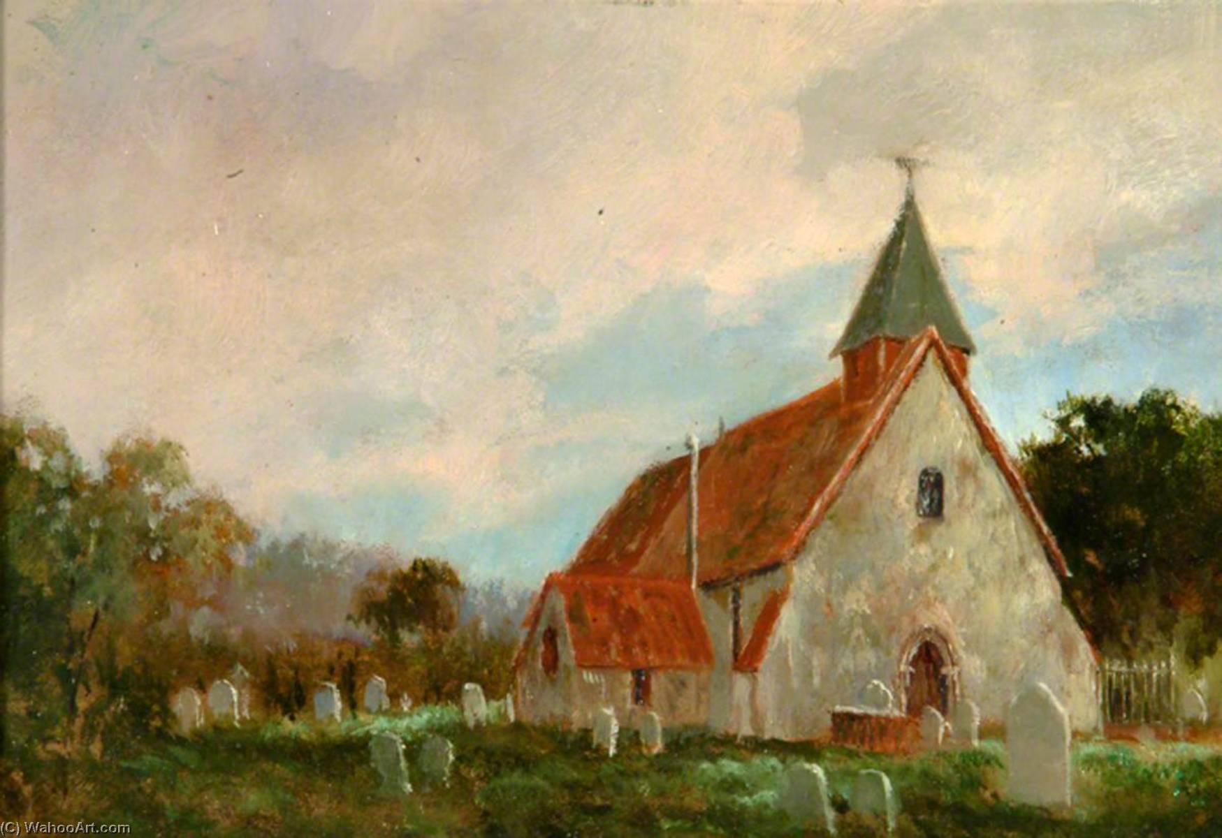 All Saints' Church, North West, Before Enlargement — Charles Langton Lockton