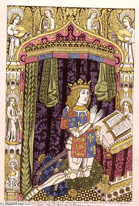 Painting Of Arthur, Prince Of Wales Son Of Henry Vii — John Carter