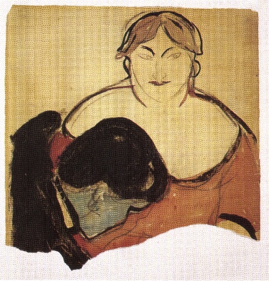 Young Man And Prostitute — Эдвард Мунк